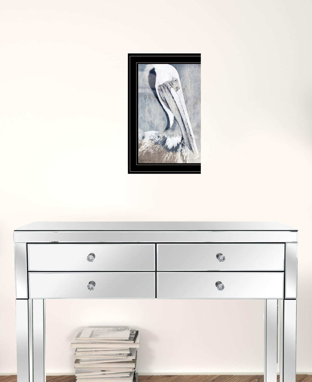 Pelican 2 Black Framed Print Kitchen Wall Art - Homeroots - Flyclothing LLC