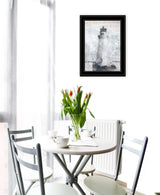 Lighthouse 2 Black Framed Print Wall Art - Homeroots - Flyclothing LLC