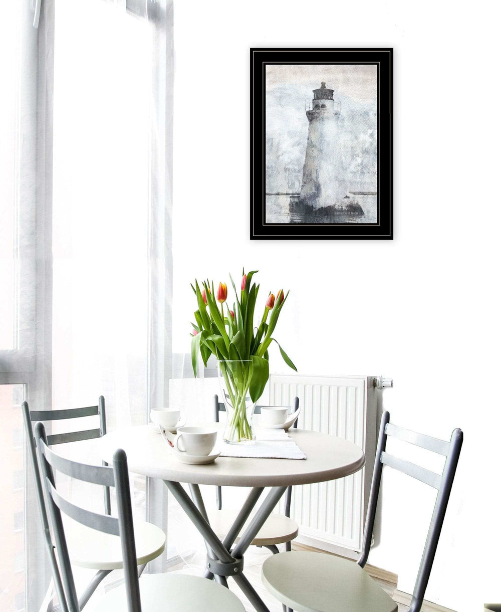 Lighthouse 2 Black Framed Print Wall Art - Homeroots - Flyclothing LLC