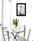 Lighthouse 2 Black Framed Print Wall Art - Homeroots
