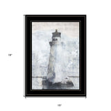 Lighthouse 2 Black Framed Print Wall Art - Homeroots - Flyclothing LLC