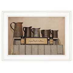 A Friend Loveth at All Time 2 White Framed Print Wall Art - Homeroots