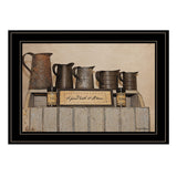 A Friend Loveth at All Time 3 Black Framed Print Wall Art - Homeroots