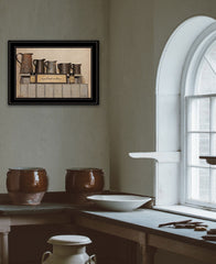 A Friend Loveth at All Time 3 Black Framed Print Wall Art - Homeroots