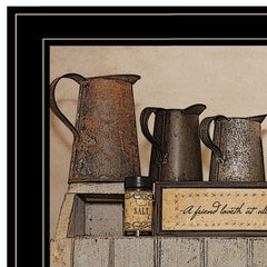 A Friend Loveth at All Time 3 Black Framed Print Wall Art - Homeroots