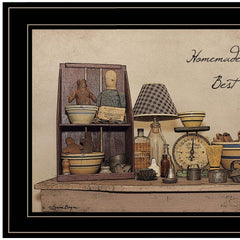 Homemade is Best 3 Black Framed Print Kitchen Wall Art - Homeroots