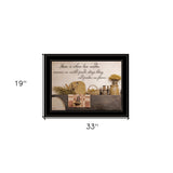 Home is Where Love Resides 2 Black Framed Print Kitchen Wall Art - Homeroots - Flyclothing LLC