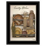 Country Kitchen 13 Black Framed Print Kitchen Wall Art - Homeroots