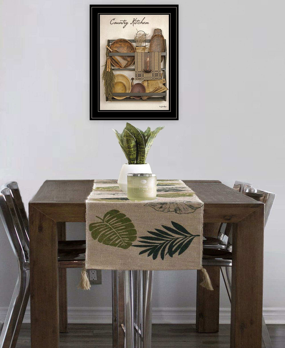 Country Kitchen 13 Black Framed Print Kitchen Wall Art - Homeroots - Flyclothing LLC