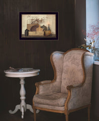 Count your Blessing 3 Black Framed Print Wall Art - Homeroots
