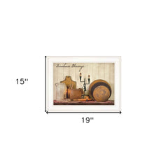 Farmhouse Blessings 2 White Framed Print Kitchen Wall Art - Homeroots