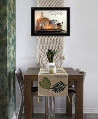 Faith Hope and Love 2 Black Framed Print Kitchen Wall Art - Homeroots