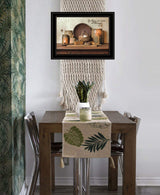 By Grace 3 Black Framed Print Kitchen Wall Art - Homeroots - Flyclothing LLC