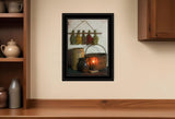 Dried Flower 1 Black Framed Print Wall Art - Homeroots