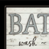 Bath Rules 2 Black Framed Print Bathroom Wall Art - Homeroots