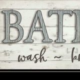 Bath Rules 2 Black Framed Print Bathroom Wall Art - Homeroots - Flyclothing LLC