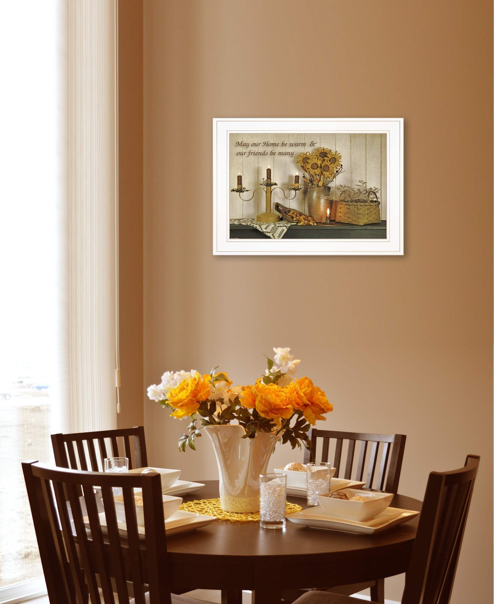 Our Home 2 White Framed Print Wall Art - Homeroots - Flyclothing LLC