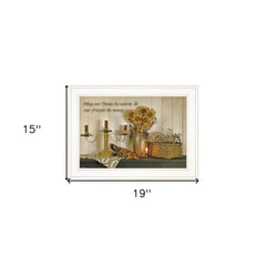 Our Home 2 White Framed Print Wall Art - Homeroots