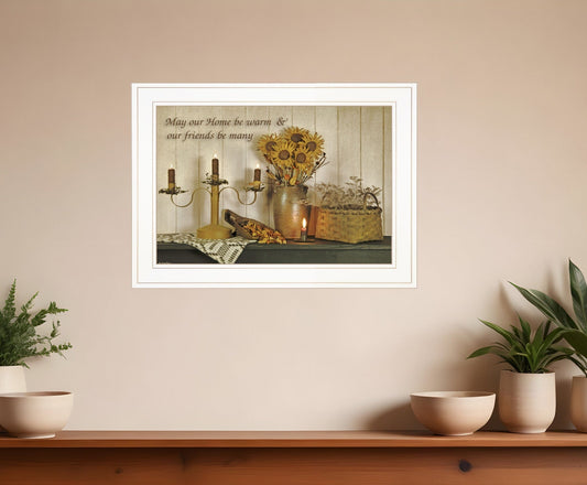 Our Home 2 White Framed Print Wall Art - Homeroots
