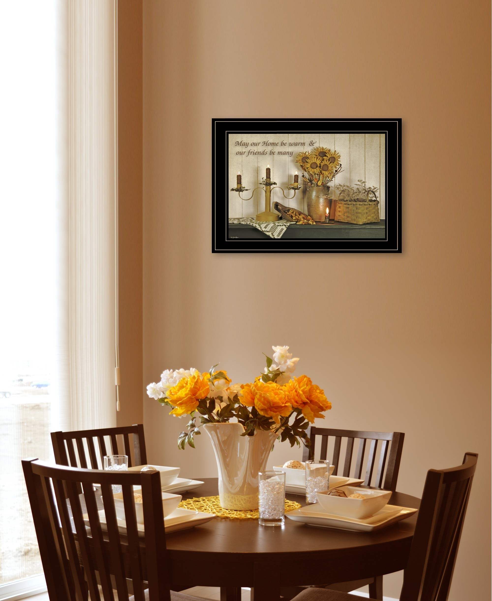 Our Home 3 Black Framed Print Wall Art - Homeroots - Flyclothing LLC