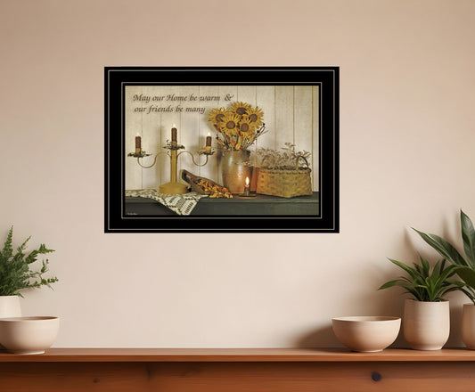 Our Home 3 Black Framed Print Wall Art - Homeroots