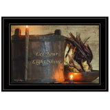 Indian Corn 3 Black Framed Print Wall Art - Homeroots