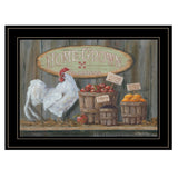 Home Grown 3 Black Framed Print Wall Art - Homeroots