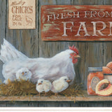 Fresh from the Farm 2 White Framed Print Wall Art - Homeroots