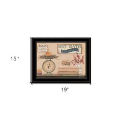 Hot Bath 17 Black Framed Print Bathroom Wall Art - Homeroots