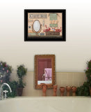 Country Bath 12 Black Framed Print Bathroom Wall Art - Homeroots