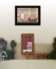 Country Bath 12 Black Framed Print Bathroom Wall Art - Homeroots