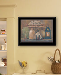 Love Never Fails 6 Black Framed Print Wall Art - Homeroots