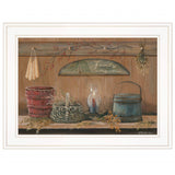Treasures on the Shelf I 2 White Framed Print Wall Art - Homeroots - Flyclothing LLC