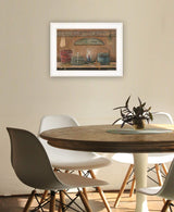 Treasures on the Shelf I 2 White Framed Print Wall Art - Homeroots - Flyclothing LLC