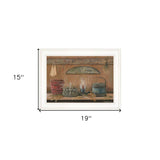 Treasures on the Shelf I 2 White Framed Print Wall Art - Homeroots - Flyclothing LLC