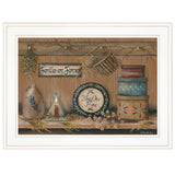 Treasures on the Shelf II 2 White Framed Print Wall Art - Homeroots