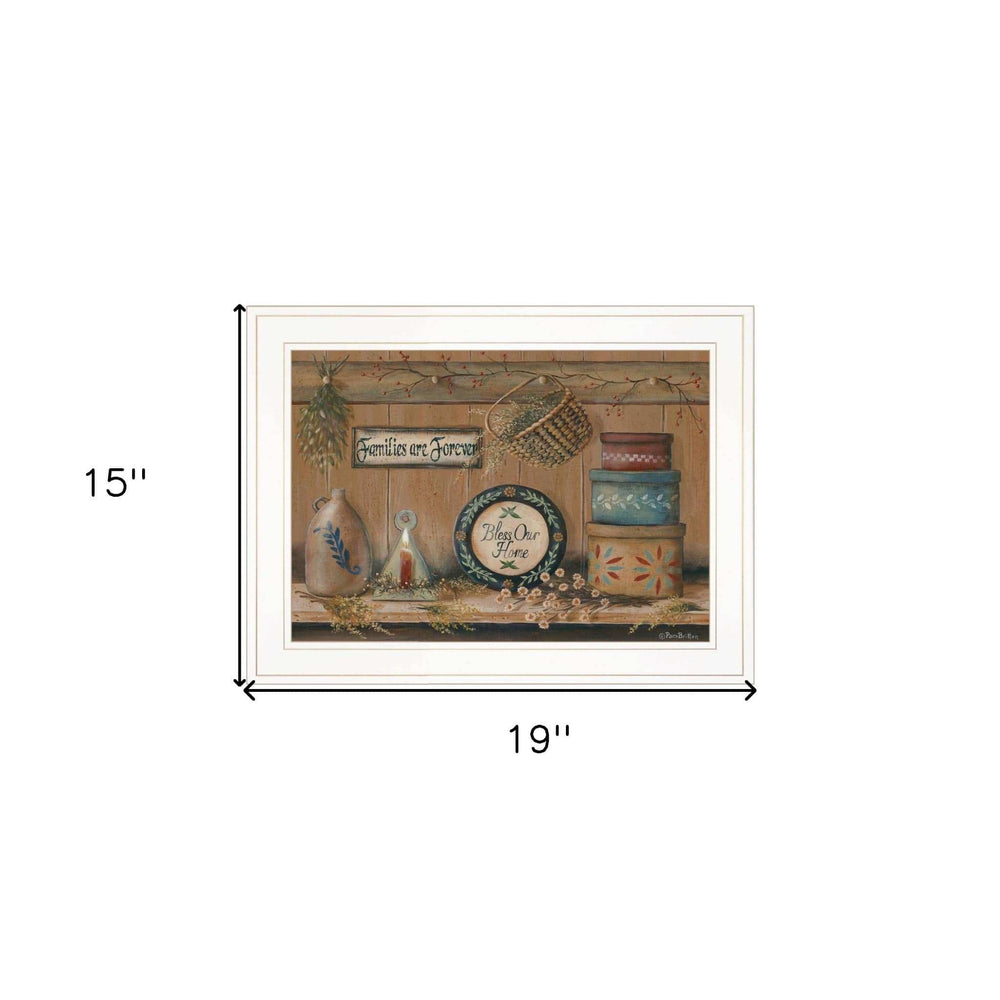 Treasures on the Shelf II 2 White Framed Print Wall Art - Homeroots - Flyclothing LLC