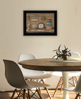 Treasures on the Shelf II 3 Black Framed Print Wall Art - Homeroots - Flyclothing LLC
