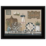 Farmhouse Kitchen Black Framed Print Kitchen Wall Art - Homeroots