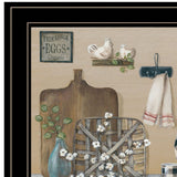 Farmhouse Kitchen Black Framed Print Kitchen Wall Art - Homeroots