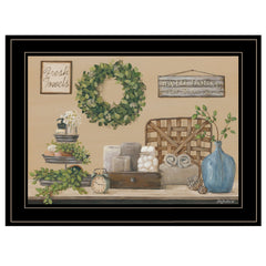 Farmhouse Bath I 3 Black Framed Print Bathroom Wall Art - Homeroots