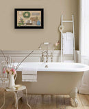 Farmhouse Bath I 3 Black Framed Print Bathroom Wall Art - Homeroots - Flyclothing LLC