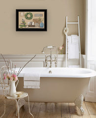 Farmhouse Bath I 3 Black Framed Print Bathroom Wall Art - Homeroots