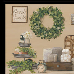Farmhouse Bath I 3 Black Framed Print Bathroom Wall Art - Homeroots