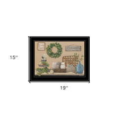 Farmhouse Bath I 3 Black Framed Print Bathroom Wall Art - Homeroots