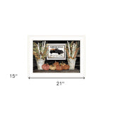 Pumpkin Patch Still Life 2 White Framed Print Wall Art - Homeroots - Flyclothing LLC
