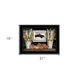 Pumpkin Patch Still Life 3 Black Framed Print Wall Art - Homeroots - Flyclothing LLC