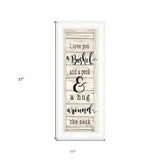 Hugs Collection 1 White Framed Print Wall Art - Homeroots - Flyclothing LLC