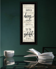 Be Grateful Collection 2 Black Framed Print Wall Art - Homeroots