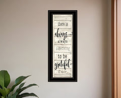 Be Grateful Collection 2 Black Framed Print Wall Art - Homeroots